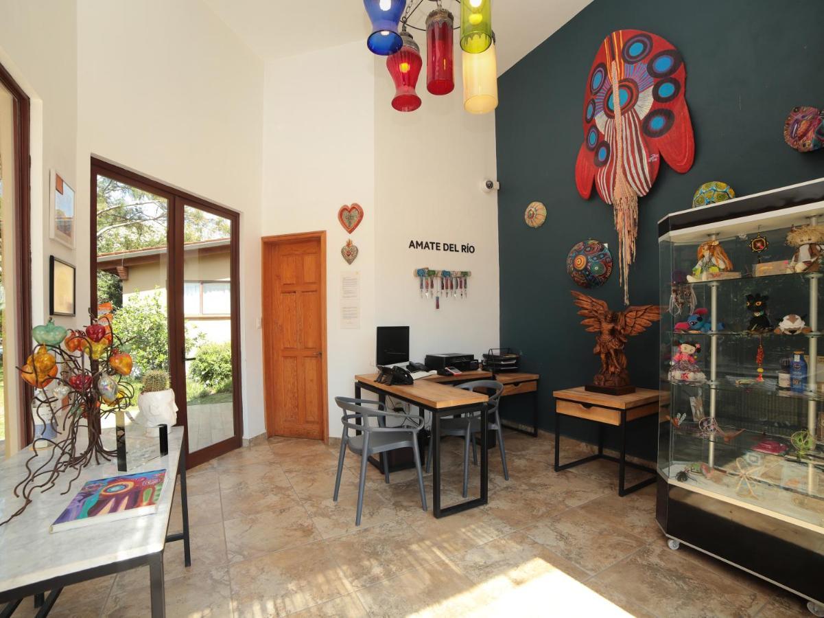 Hotel Amate Del Rio Malinalco Bagian luar foto