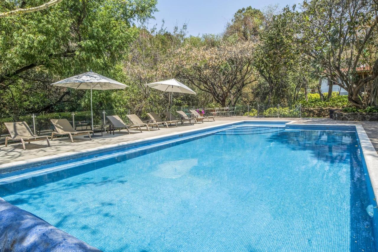 Hotel Amate Del Rio Malinalco Bagian luar foto